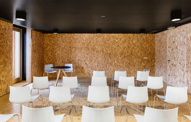 SPIGO GROUP Soluciones en madera - Proyecto: centro Europeo de la Piel Igualada 2