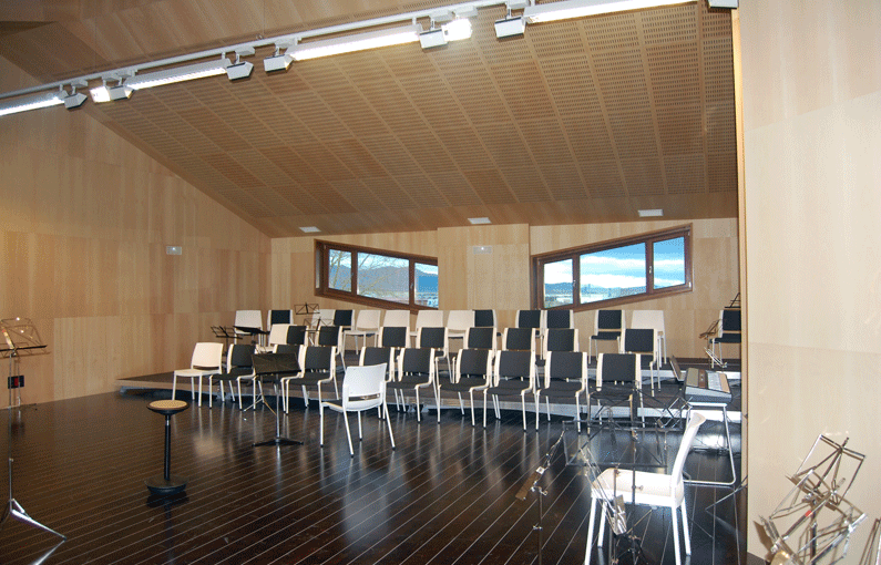 SPIGO GROUP Soluciones en madera - Proyecto: Escuela Música Salvatierra 2