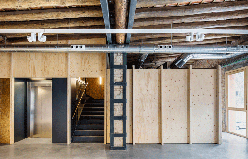 SPIGO GROUP Soluciones en madera - Proyecto: centro Europeo de la Piel Igualada 7