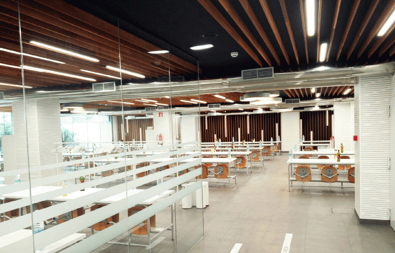 SPIGO GROUP Soluciones en madera - Proyecto: Comedor Danobat 12