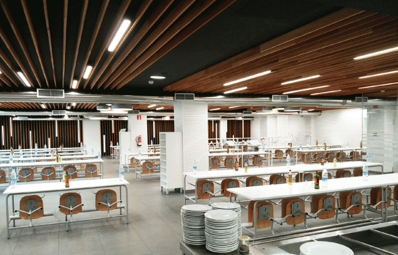 SPIGO GROUP Soluciones en madera - Proyecto: Comedor Danobat 9