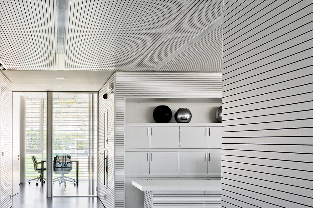 Falso techo en madera