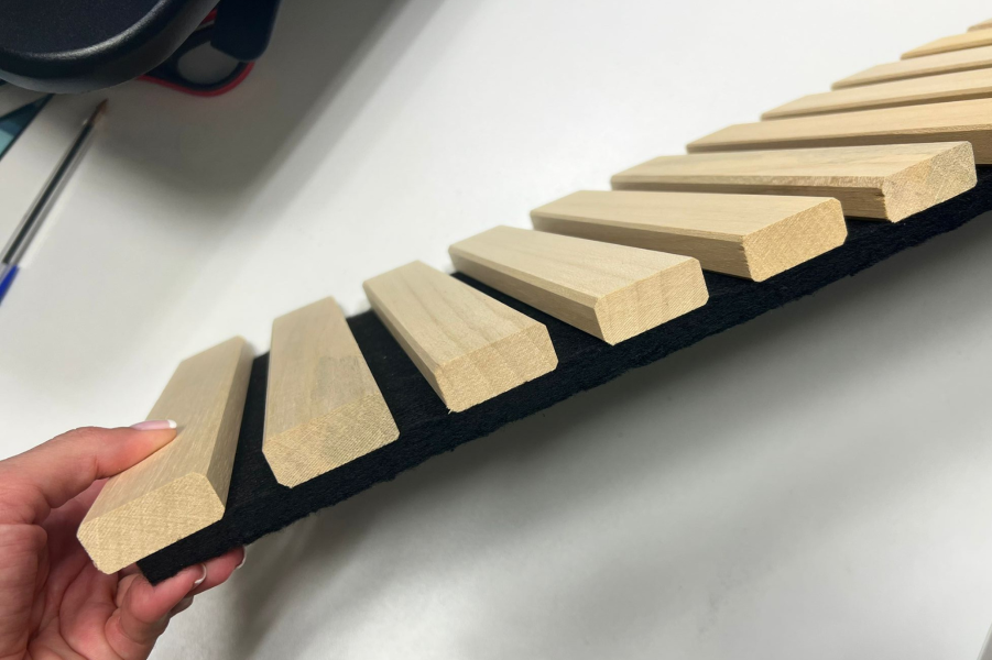 listones de madera decorativos PET 1