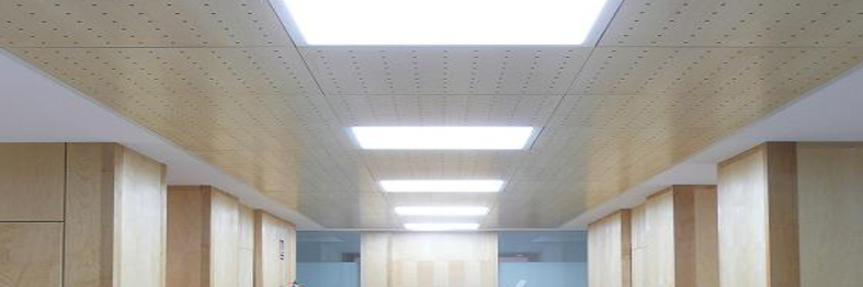 Placas acústicas para techos 4
