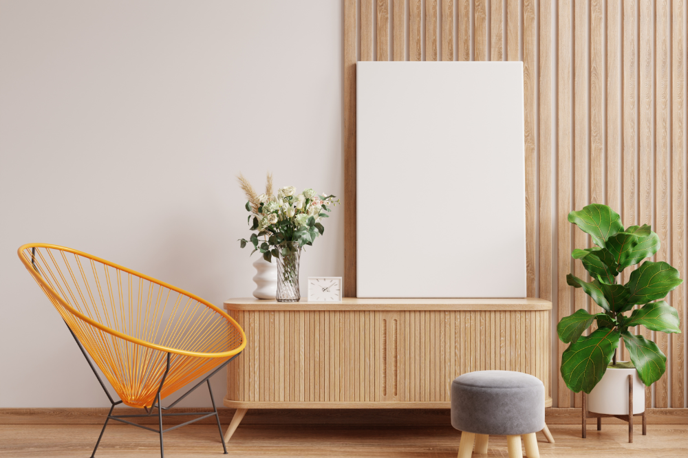 paneles decorativos de madera en la decoración nórdica o escandinava 3