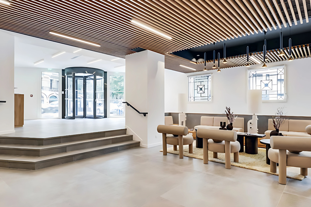 revestimientos de lamas de madera finas 1